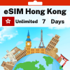 eSIM Hong Kong - Unlimited - 7 Days