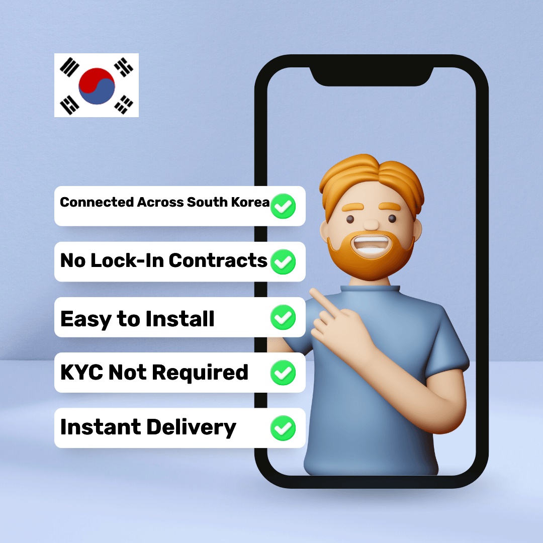 bddb66ac-c72a-4e11-a7a5-e28f066969af.png eSIM South Korea - Unlimited - 30 Days