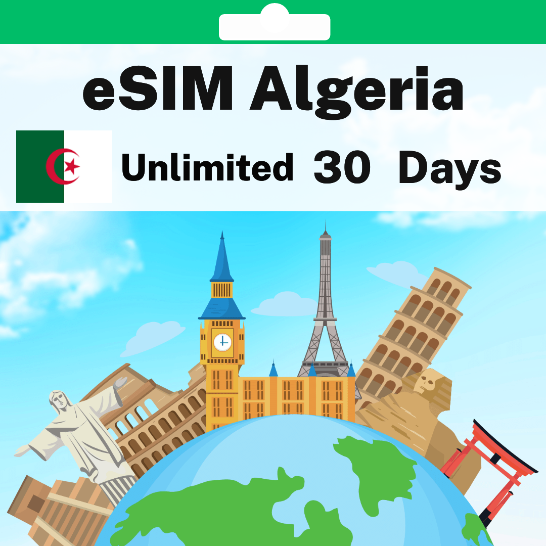 c1ccc488-5638-4a17-946b-04899a955b4b.png eSIM Algeria - Unlimited - 30 Days