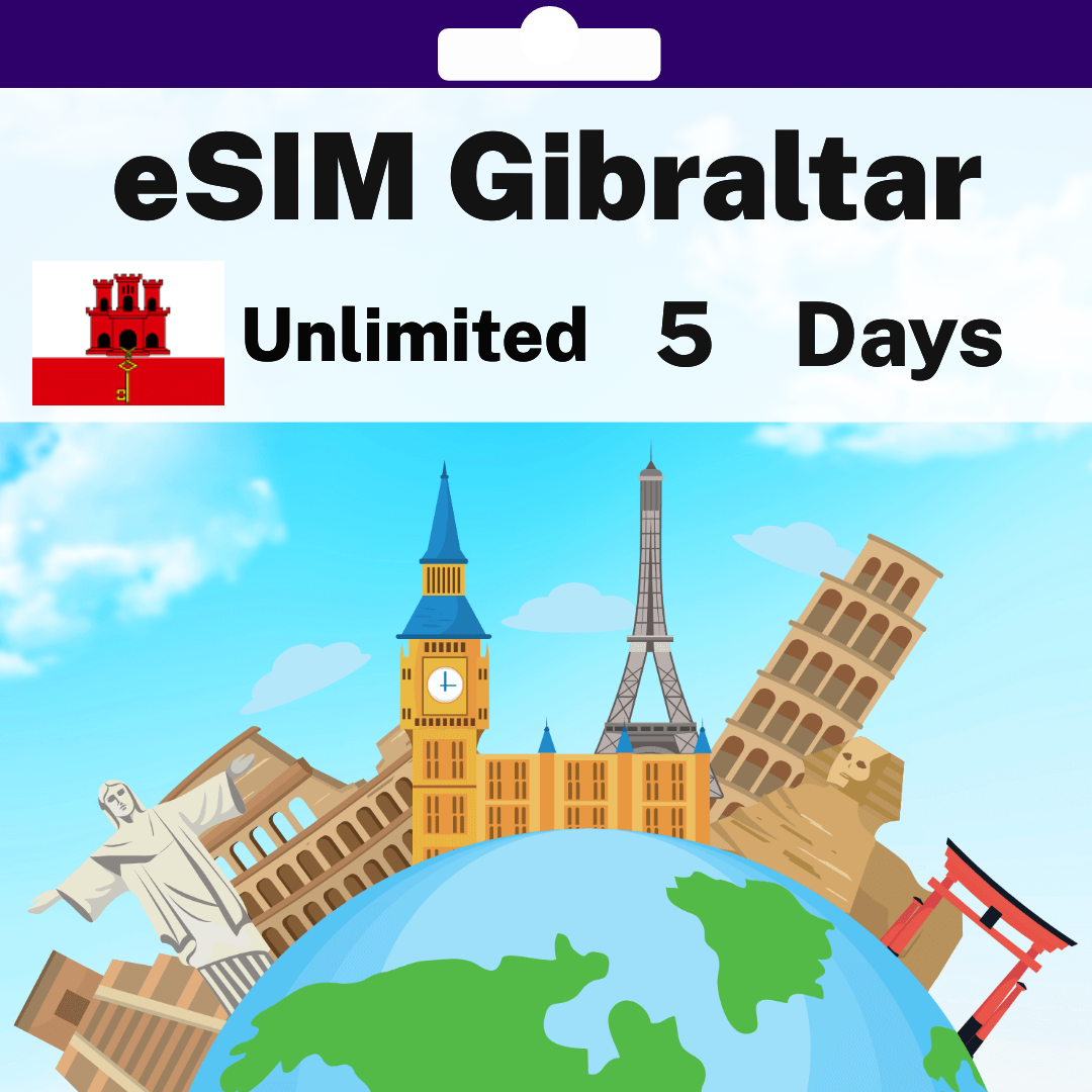 0a070aa7-22e5-454f-8ef6-4a60809947fe.png eSIM Gibraltar - Unlimited - 5 Days