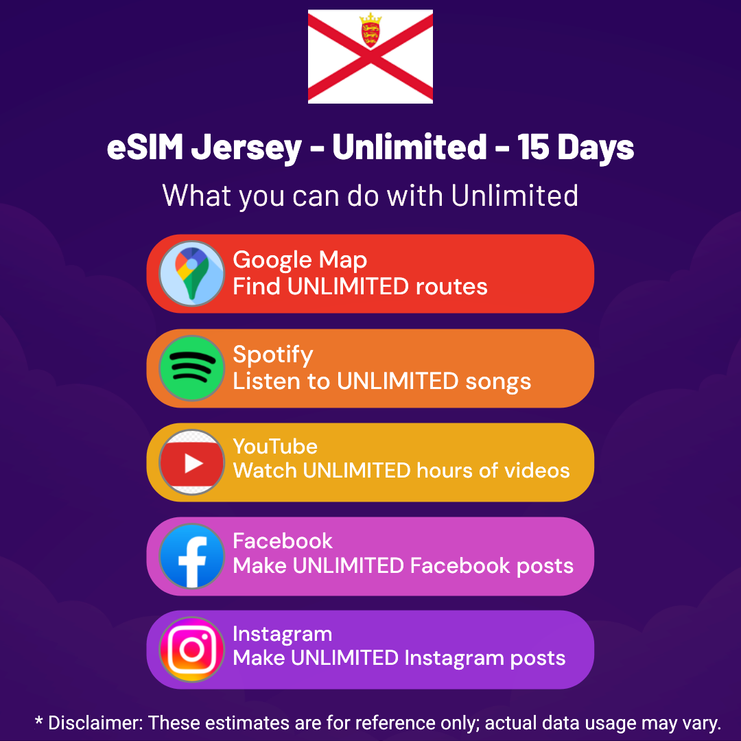 0a151bcf-d9a5-4327-b993-bfb371ad0595.png eSIM Jersey - Unlimited - 15 Days