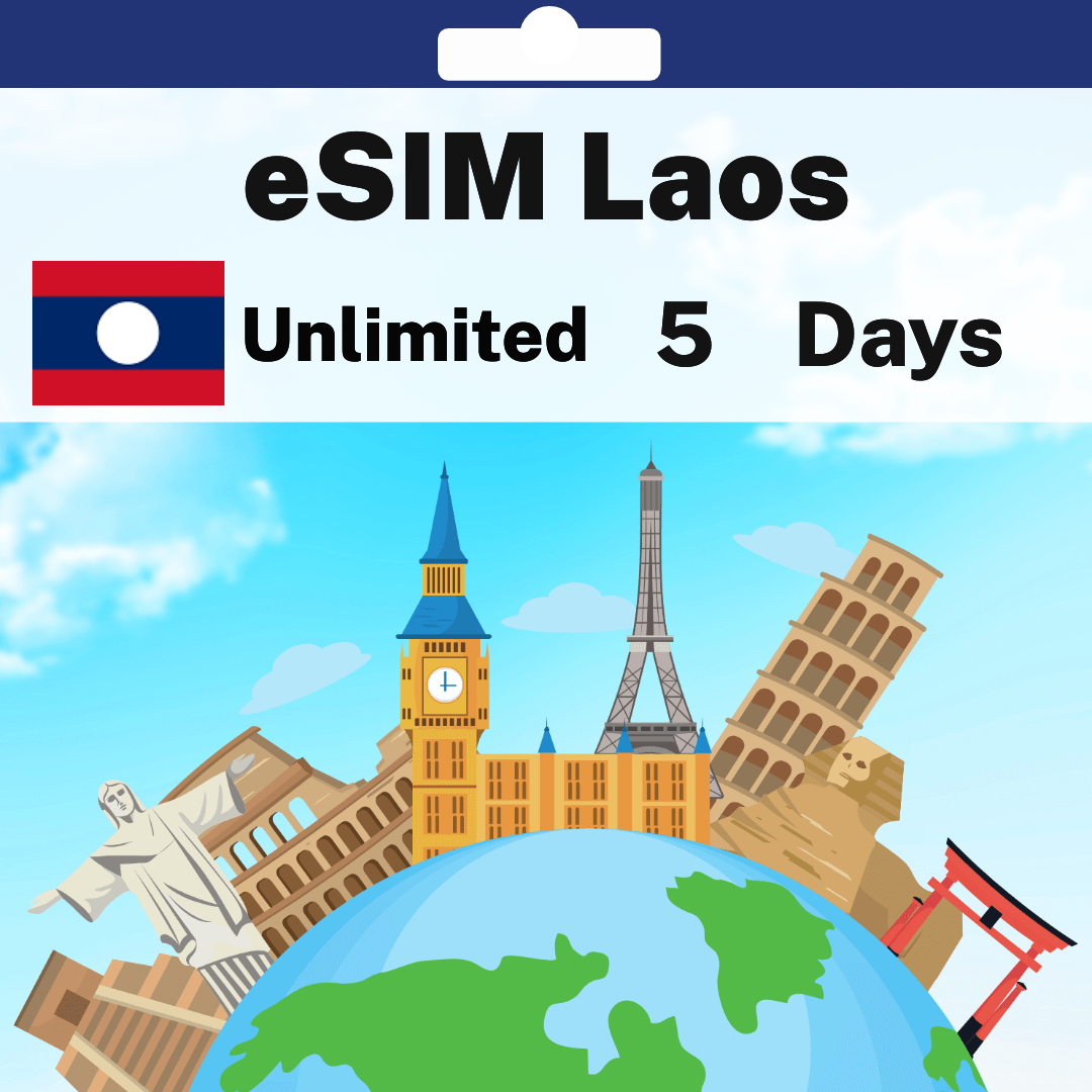 0cae7dac-4ac8-43dc-822c-a963a2e399ba.png eSIM Laos - Unlimited - 5 Days
