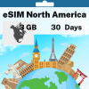 eSIM North America - 3 GB - 30 Days
