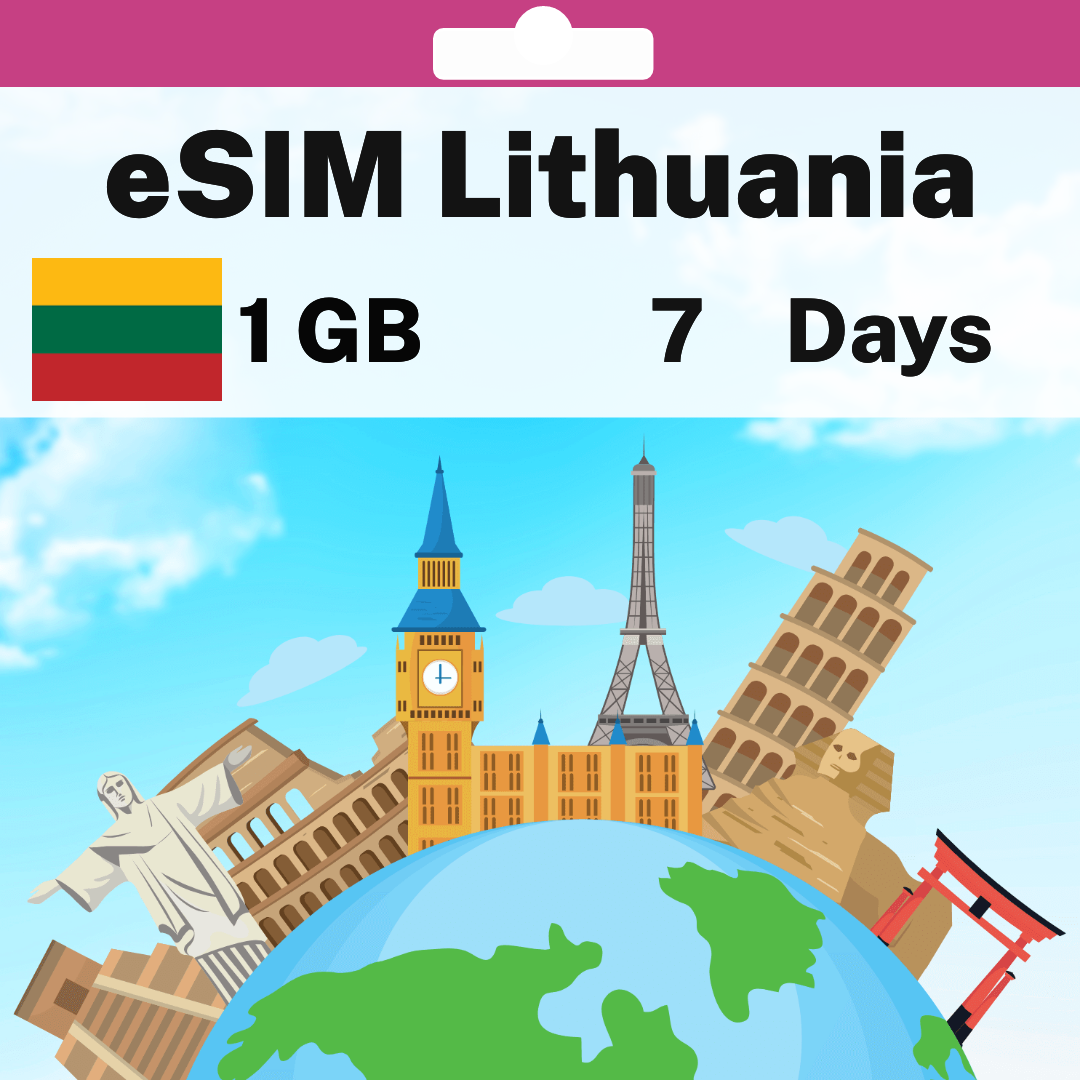 32c9d8a8-1682-4ae6-89fd-0b8dca47df2a.png eSIM Lithuania - 1 GB - 7 Days