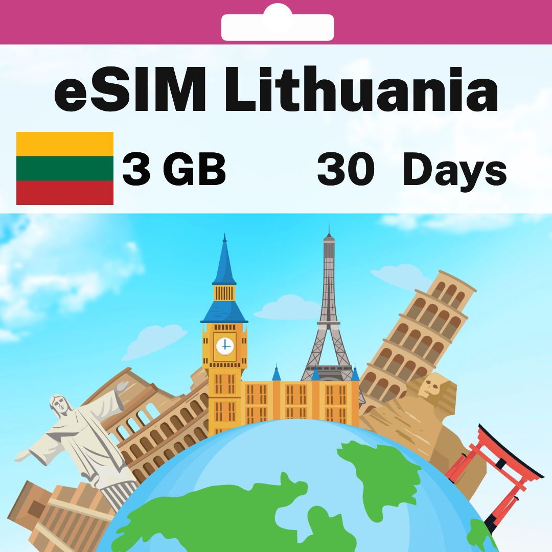 339af929-1dd4-4563-bb7a-15884cd67807.png eSIM Lithuania - 3 GB - 30 Days