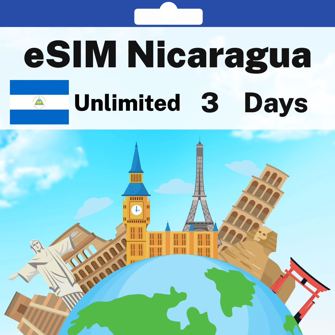 33c2bb4e-8bb2-4916-a6ba-cceba668e095.png eSIM Nicaragua - Unlimited - 3 Days