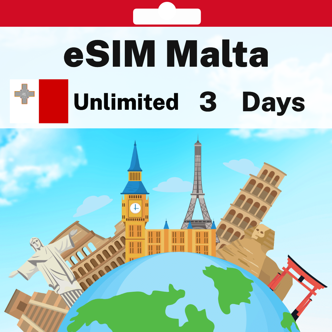 3833b264-9452-493c-bdc3-687971724213.png eSIM Malta - Unlimited - 3 Days