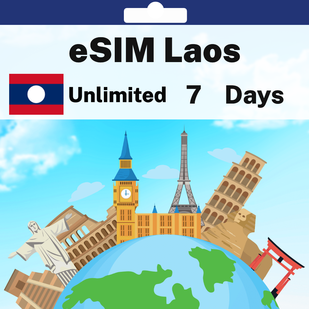 3d7591a6-3e3f-470d-aa2e-67399fbc60bc.png eSIM Laos - Unlimited - 7 Days