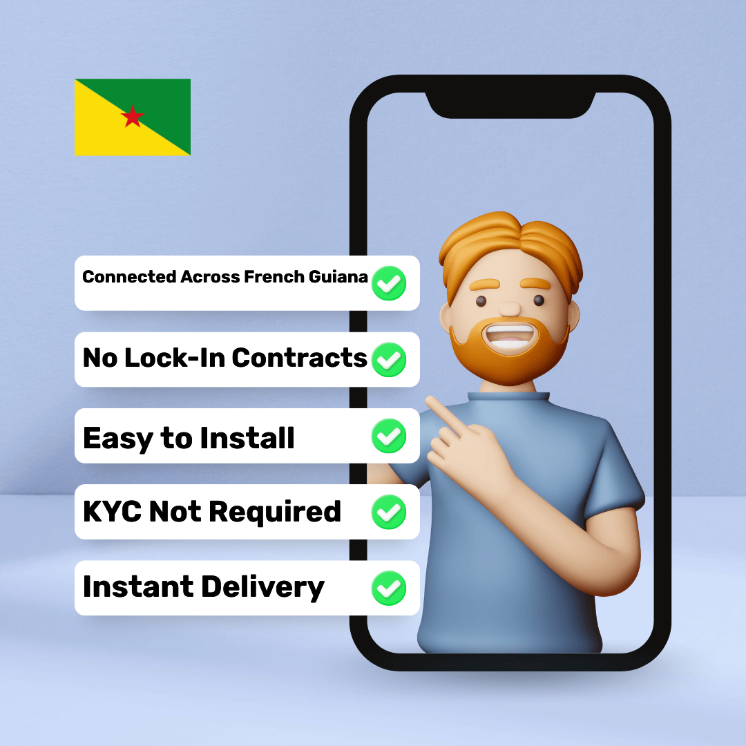 3f622345-8d33-4845-894f-7d9168f1950a.png eSIM French Guiana - Unlimited - 30 Days