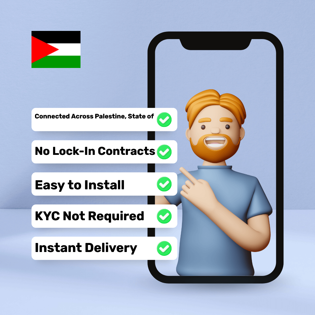 41bdd6d1-80b6-49a4-9f71-657b59d72695.png eSIM Palestine, State of - Unlimited - 15 Days