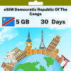 eSIM Democratic Republic Of The Congo - 5 GB - 30 Days