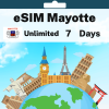 eSIM Mayotte - Unlimited - 7 Days