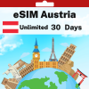 eSIM Austria - Unlimited - 30 Days