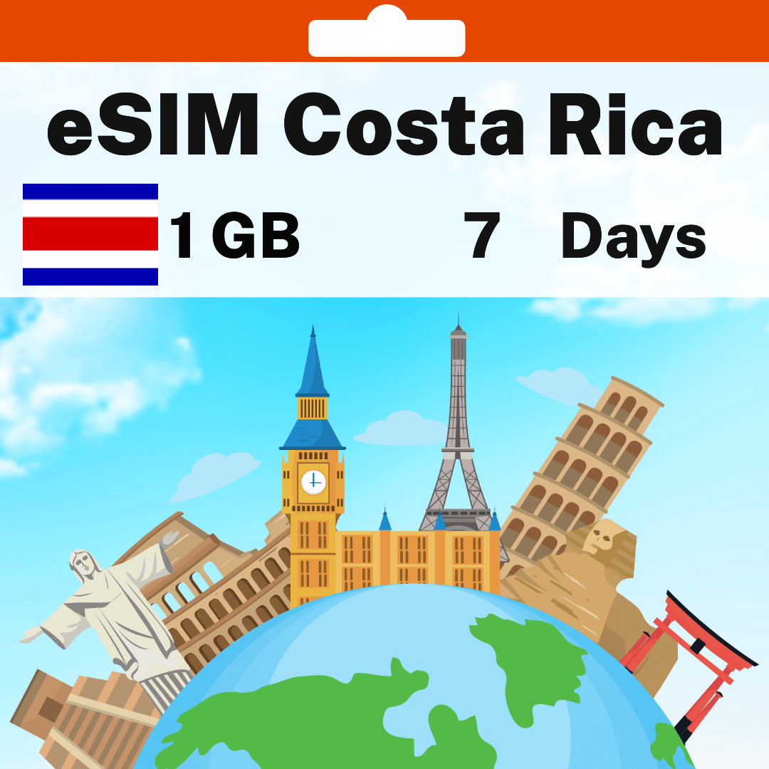 78b9696c-9ce5-4308-bc25-5ef2855c05b6.png eSIM Costa Rica - 1 GB - 7 Days