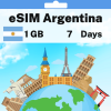 eSIM Argentina - 1 GB - 7 Days