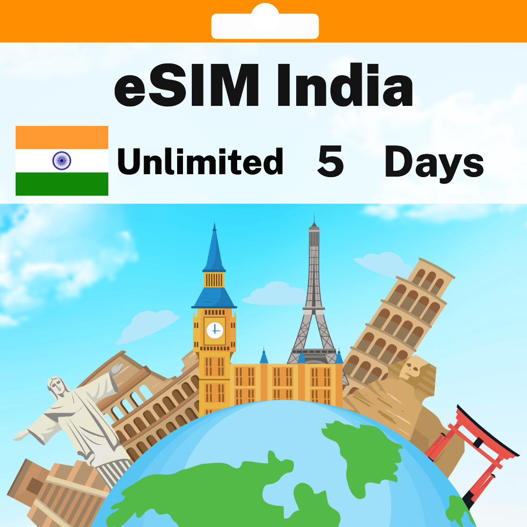 85396100-2008-47c2-9f59-24ab1cb7c200.png eSIM India - Unlimited - 5 Days