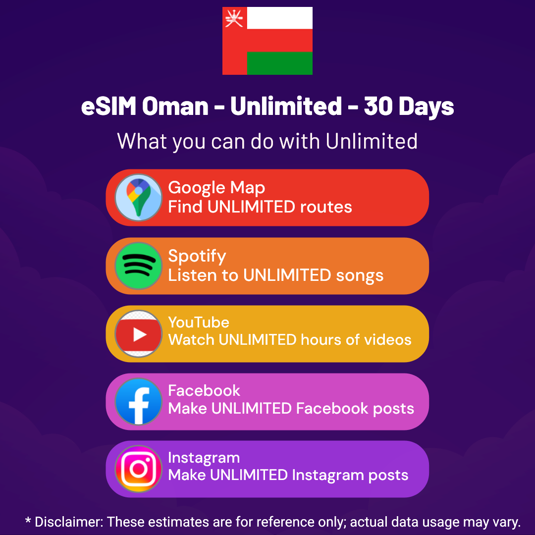 8d47a221-af18-4f48-9c29-2b764f4b4d9f.png eSIM Oman - Unlimited - 30 Days