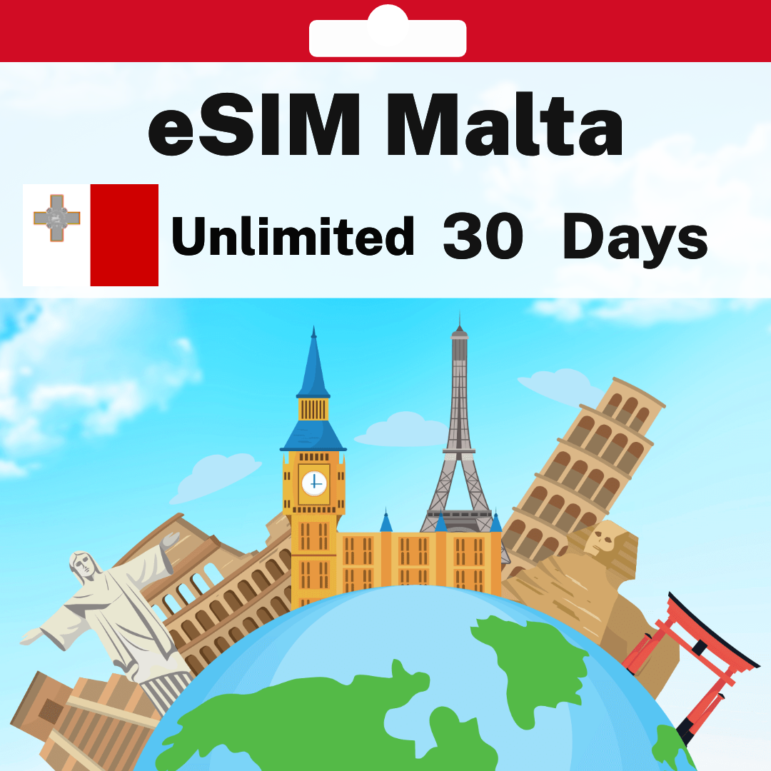 b40cdaf2-ec14-4fa1-bf91-7ab0b9ebf87f.png eSIM Malta - Unlimited - 30 Days