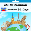 eSIM Réunion - Unlimited - 30 Days