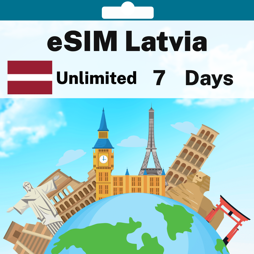 be23d872-ec9a-4c5e-9203-7d2f52feaf7b.png eSIM Latvia - Unlimited - 7 Days