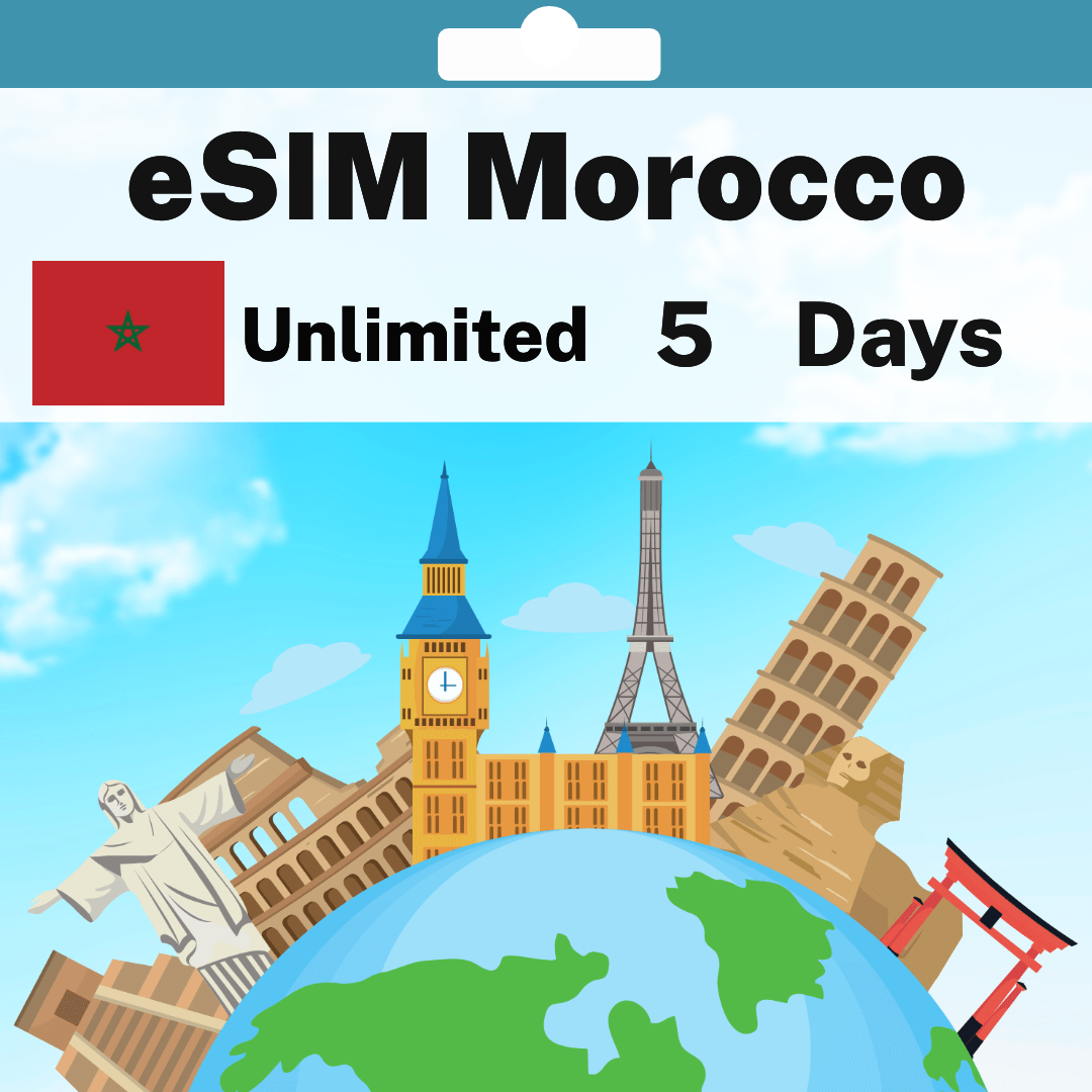 cb0c8c68-73e4-46b6-aac6-00b009d44652.png eSIM Morocco - Unlimited - 5 Days