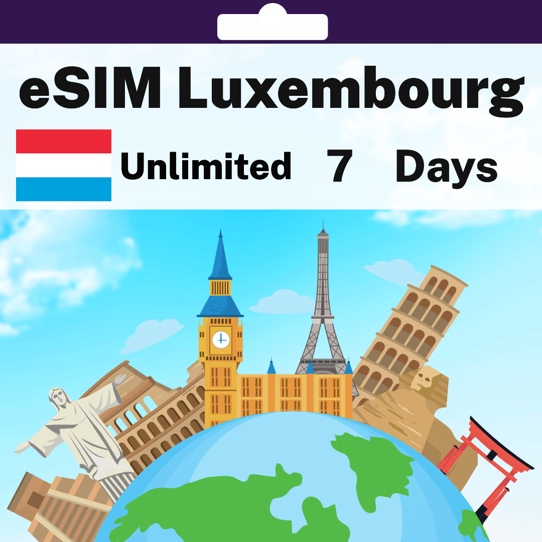 cba54344-53b7-4a10-b13c-bdaa17e909c6.png eSIM Luxembourg - Unlimited - 7 Days