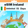 eSIM Ireland - Unlimited - 15 Days