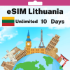 eSIM Lithuania - Unlimited - 10 Days