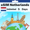 eSIM Netherlands - Unlimited - 5 Days