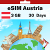 eSIM Austria - 3 GB - 30 Days