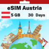 eSIM Austria - 5 GB - 30 Days