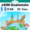 eSIM Guatemala - 10 GB - 30 Days