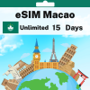 eSIM Macao - Unlimited - 15 Days