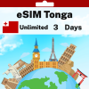 eSIM Tonga - Unlimited - 3 Days