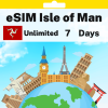 eSIM Isle of Man - Unlimited - 7 Days