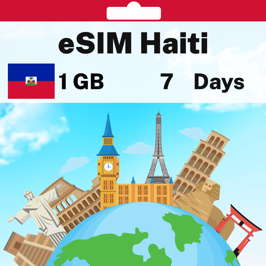 0e5fd2b7-6014-4cba-9ddc-5a61f04da0d6.png eSIM Haiti - 1 GB - 7 Days