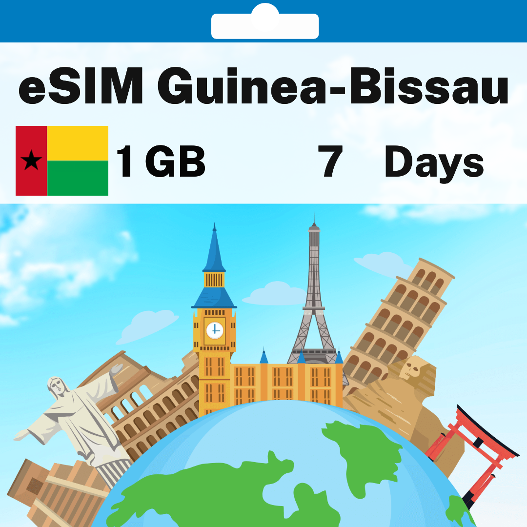 107aae16-1629-4fcc-819b-061f4b6605e1.png eSIM Guinea-Bissau - 1 GB - 7 Days