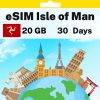 eSIM Isle of Man - 20 GB - 30 Days