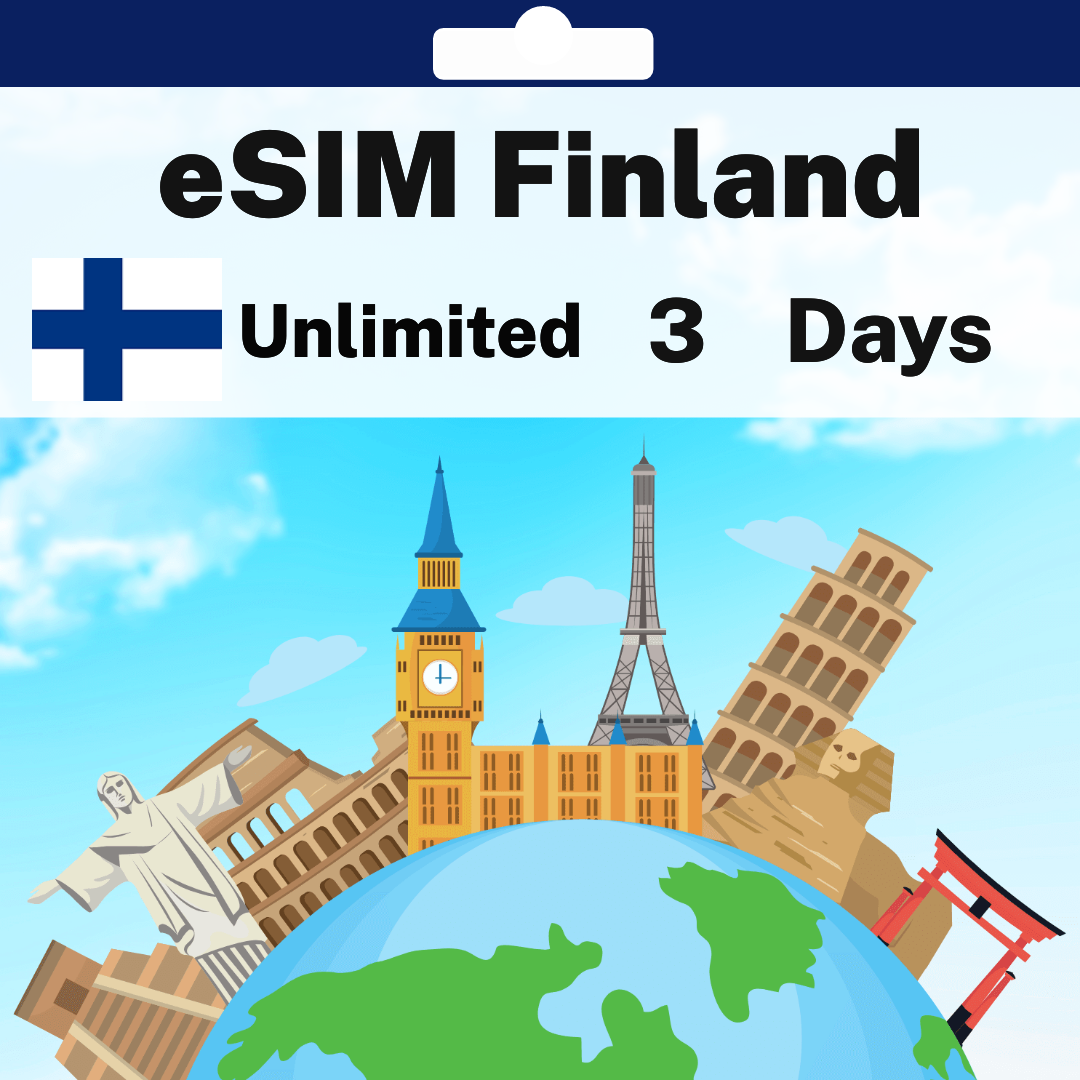 14c3274f-2905-49b8-8efa-ff91db849f29.png eSIM Finland - Unlimited - 3 Days