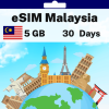 eSIM Malaysia - 5 GB - 30 Days