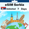 eSIM Serbia - Unlimited - 7 Days