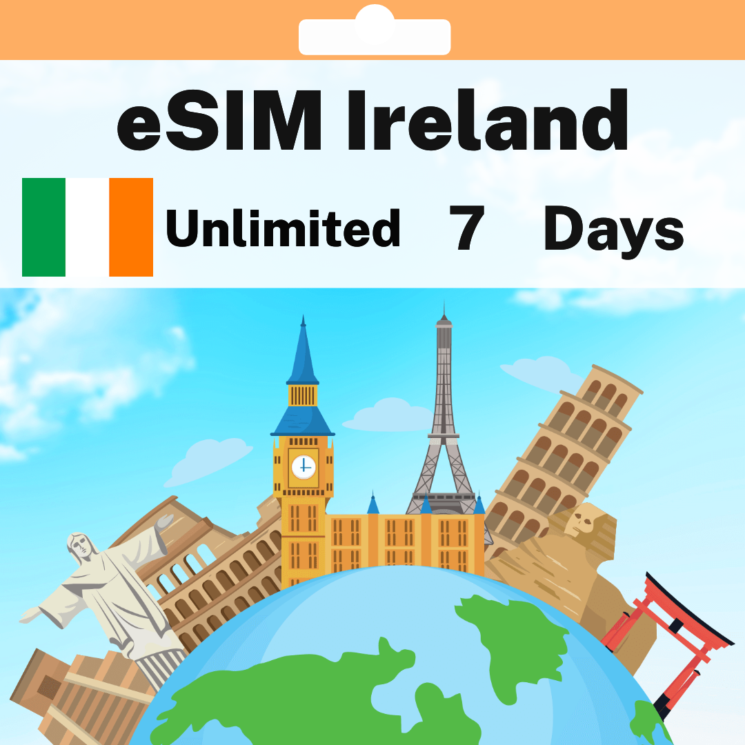 1bfe16b7-c2d0-422c-b23b-5fbbeeacc743.png eSIM Ireland - Unlimited - 7 Days