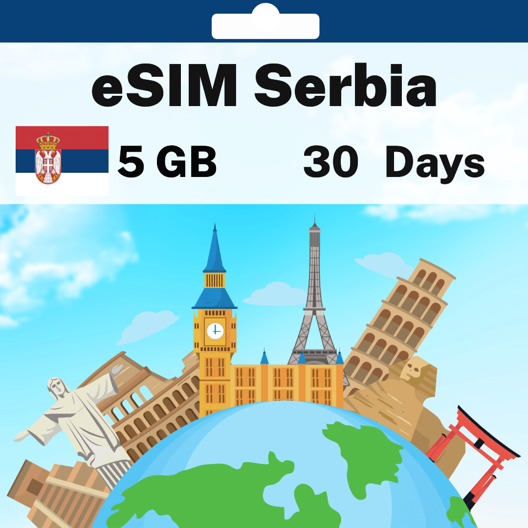 1d3c864f-9341-4ce3-a272-e685d9195bc7.png eSIM Serbia - 5 GB - 30 Days