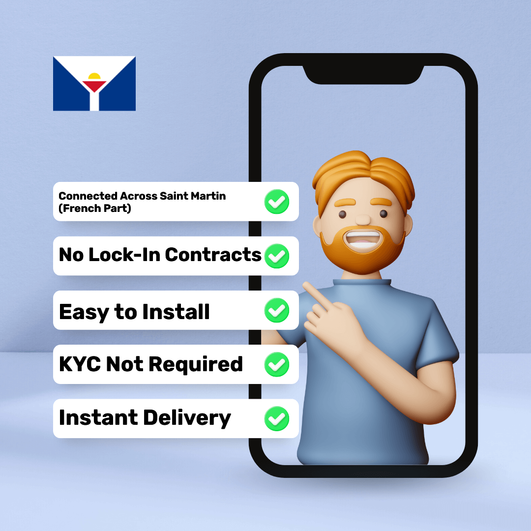 25e7f536-15d7-423f-98d7-1a5dc60cb606.png eSIM Saint Martin (French Part) - Unlimited - 10 Days