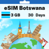 eSIM Botswana - 3 GB - 30 Days