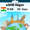 eSIM Niger - 10 GB - 30 Days