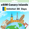 eSIM Canary Islands - Unlimited - 30 Days