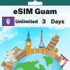 eSIM Guam - Unlimited - 3 Days