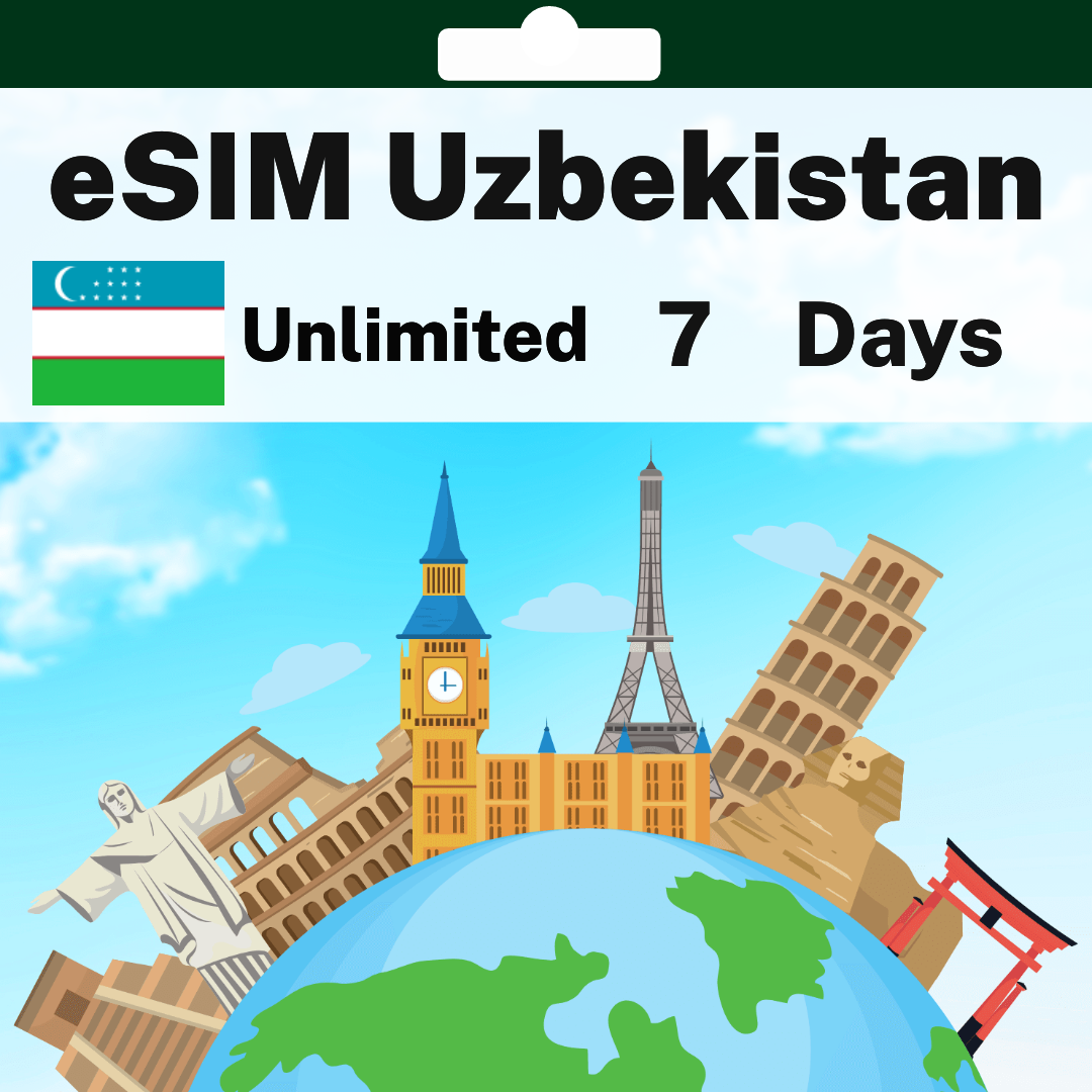 45f65407-35e4-4c4c-b08e-3086d4dafcf3.png eSIM Uzbekistan - Unlimited - 7 Days