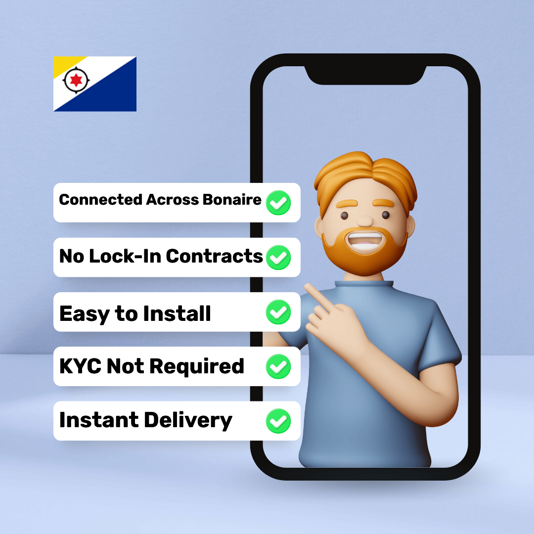 55455438-cdd5-4434-945a-54af56a9a48b.png eSIM Bonaire - 5 GB - 30 Days